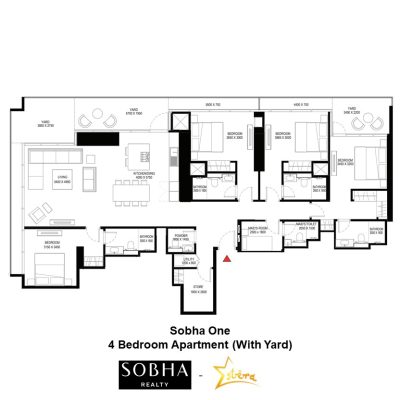 Sobha One - Unit Layout, Presented By Estera Real Estate